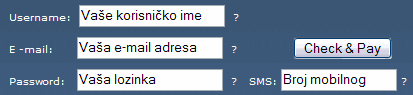 sl.2  Popunjavanje podataka za WNTC registraciju